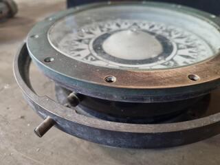 Vintage Brass Marine Compass by Saura Keiki Seisakusho Co