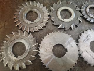 Large Lot of Milling Machine Blades 