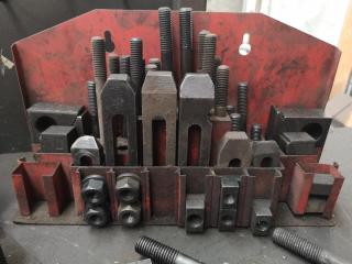 Assorted Mill Lockdown Kit Parts & Components