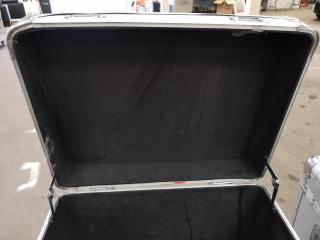 2x Aluminium Padded Equipment Storage Case