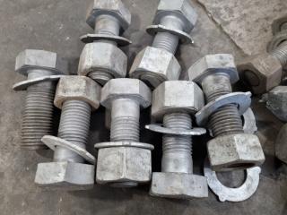 27x M30 and M35 Bolts, Nuts, Washers
