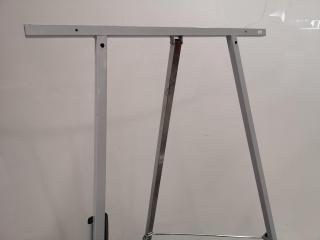 1200x900mm Office Whiteboard w/ Adjustable Stand