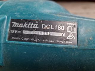 Makita LXT 18V Cordless Vacuum Cleaner DCL180, Incomplete