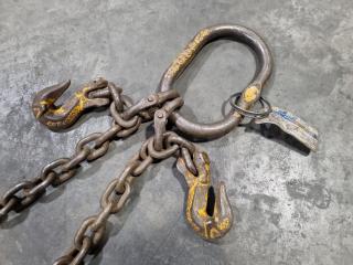 2-Leg Lifting Chain Assembly,  2-Metre Length