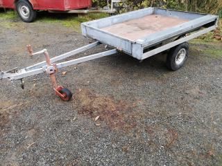 Small Single Axle Trailer, no Rego or WOF
