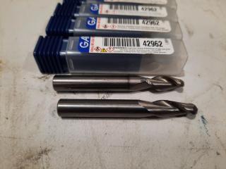 Assorted Ballnose Endmills (10 Pieces)