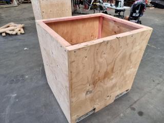 Wooden Pallet Storage Box