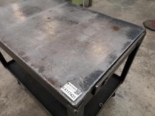 Heavy Steel Workshop Cart Trolley