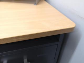 Office Desk w/ Mobile Drawer Unit