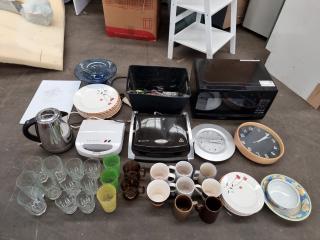 Assortment of Kitchenware and Appliances
