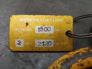 2-Leg Lifting Chain, 2120kg Capacity