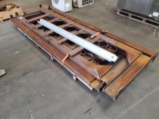 Large Industrial Steel Racking Unit