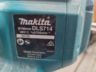 Makita 190mm Cordless Slide Compound Mitre Saw DLS714