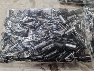 500x Panasonic Aluminium Electrolytic Capacitors 2200uF, 25V