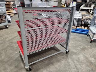 Mobile Adjustable Retail Shelving Unit