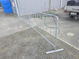 Three Steel Gates with Feet