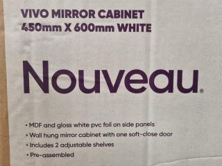 Nouveau Vivo Mirror Wall Cabinet, New