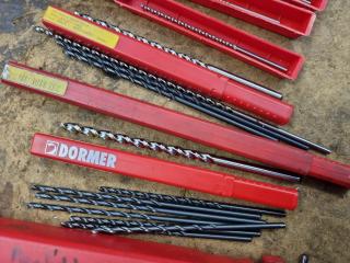 25x Assorted Long Drills by Dormer