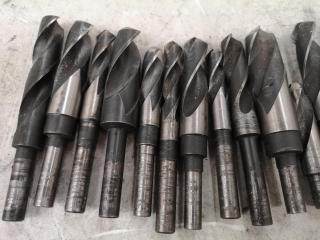 21x Assorted Size Mill Drill Bits