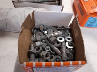 Assorted Dynabolts/Bolts And Other Ventilation Items