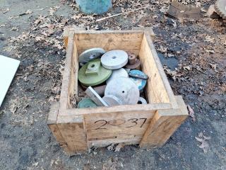 Crate of Assorted of Metal Supplies