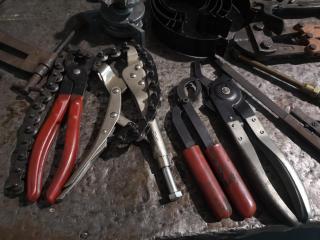 Assorted Hand Tools, Applicators, Cutters, & More