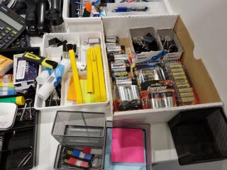 Huge Lot of Office Supplies, Accessories, Consumables