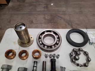 Assorted Lot of Hydraulic Parts and Components