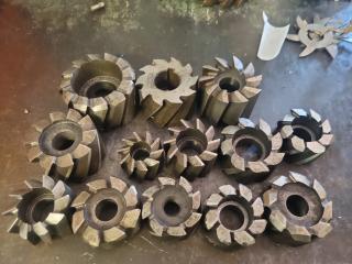 Assorted Milling Machine Tooling 