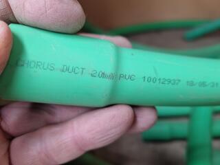 14x 20mm PVC Curved Pipe Couplings.