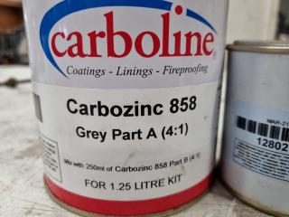 Carboline Carbozinc 858 Grey Part A and B