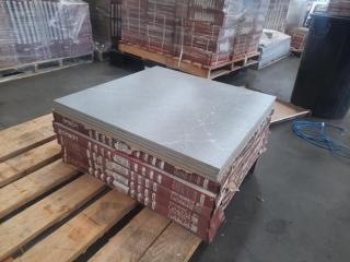 7M2 Garbon Seramic 600x600x10mm Ceramic Floor Tiles.
