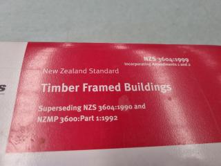 New Zealand Standard Timber Framed Buildings Book NZS 3604:1999