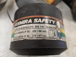 3x Industrial Safety Respirators & Welding Respirator