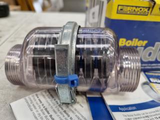 Fernox Boiler Buddy Magnetic Metalic Contamination Waterline Filter 