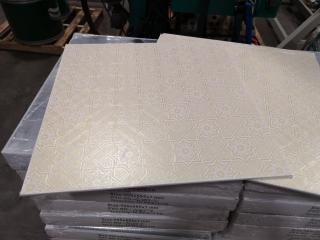 595x595mm PVC Laminated Gypsum Board Ceiling / Wall Panels