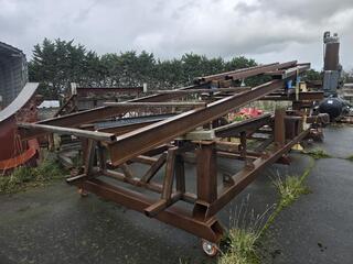 Large Boat Building Frame and Lifting Jig