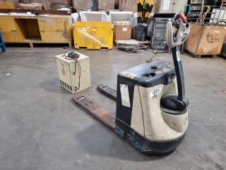 Crown WP 2300 Series Electric Pallet Jack with Charger