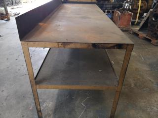 Steel Surfaced Workshop Workbench