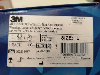 Assorted 3M Branded Safety Hearing Protection, Respirators, & Accessories