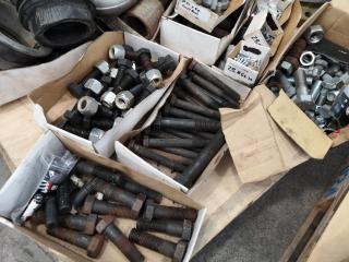 Pallet of Assorted Fixing / Fastening Hardware, Parts, Components