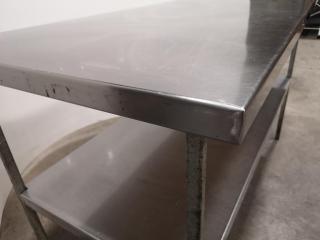 Stainless Steel Commercial Kitchen Prep Bench Table