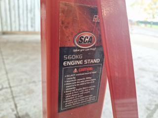 SCA 560KG Engine Stand
