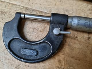 Vintage Shardlows 1" Outside Micrometer