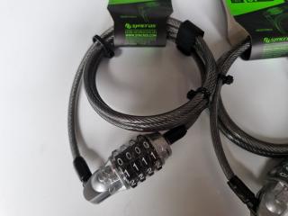 5x Syncros Combination Cable Locks
