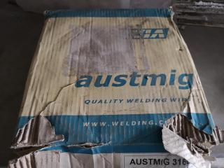 Austmig 316LSI Stainless Steel Gas Metalarc Welding Wire, 0.9mm Size