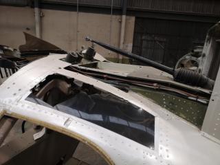 Kawasaki MD500 White Helicopter Body