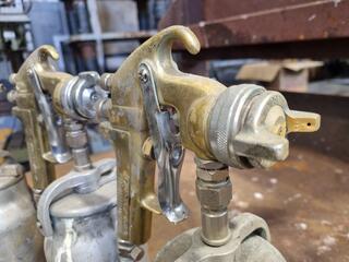 4x Air Paint Spray Guns