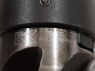 Erickson Mill Tool Holder BT40BSM022100M w/ Kennametal Cutter 50A06RS90ED14D