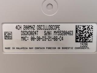 Keysight InfiniiVision Digital Storage Oscilloscope DSO-X 3024T